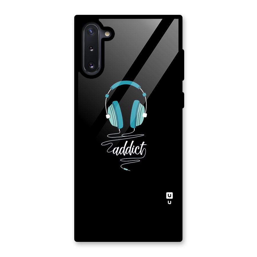 Music Addict Glass Back Case for Galaxy Note 10