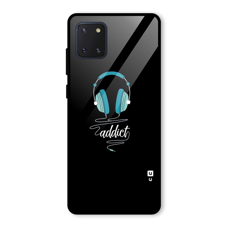 Music Addict Glass Back Case for Galaxy Note 10 Lite