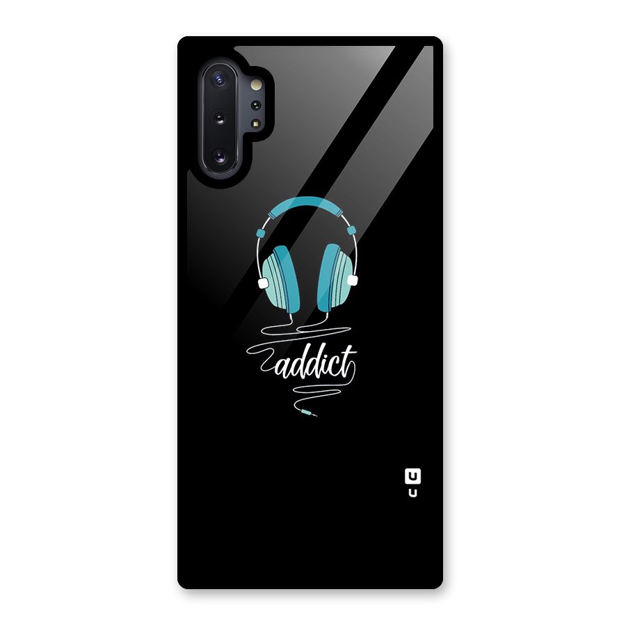 Music Addict Glass Back Case for Galaxy Note 10 Plus