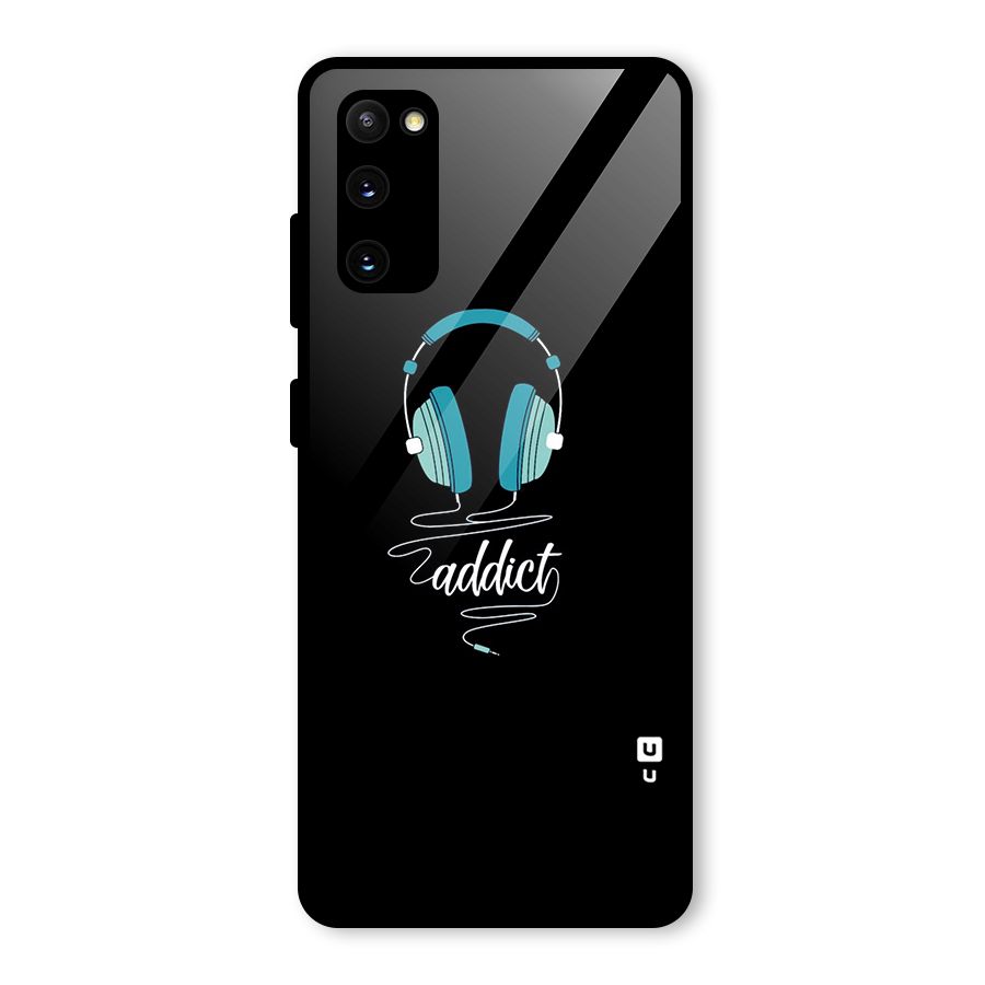Music Addict Glass Back Case for Galaxy S20 FE 5G
