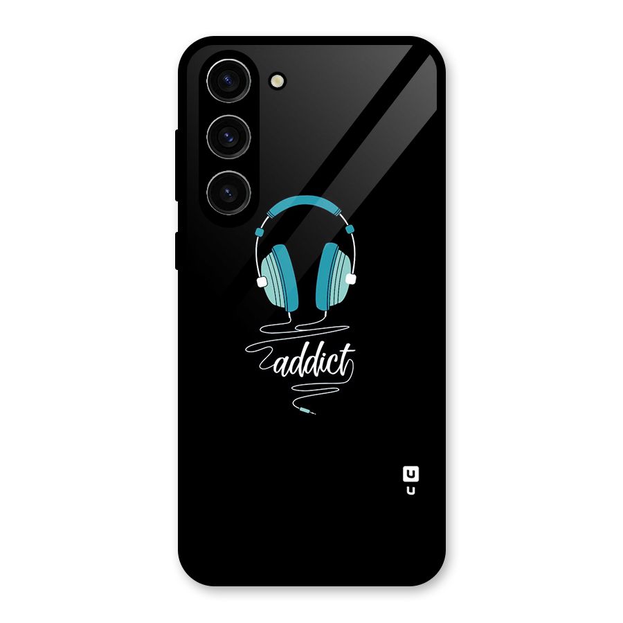 Music Addict Glass Back Case for Galaxy S23 Plus