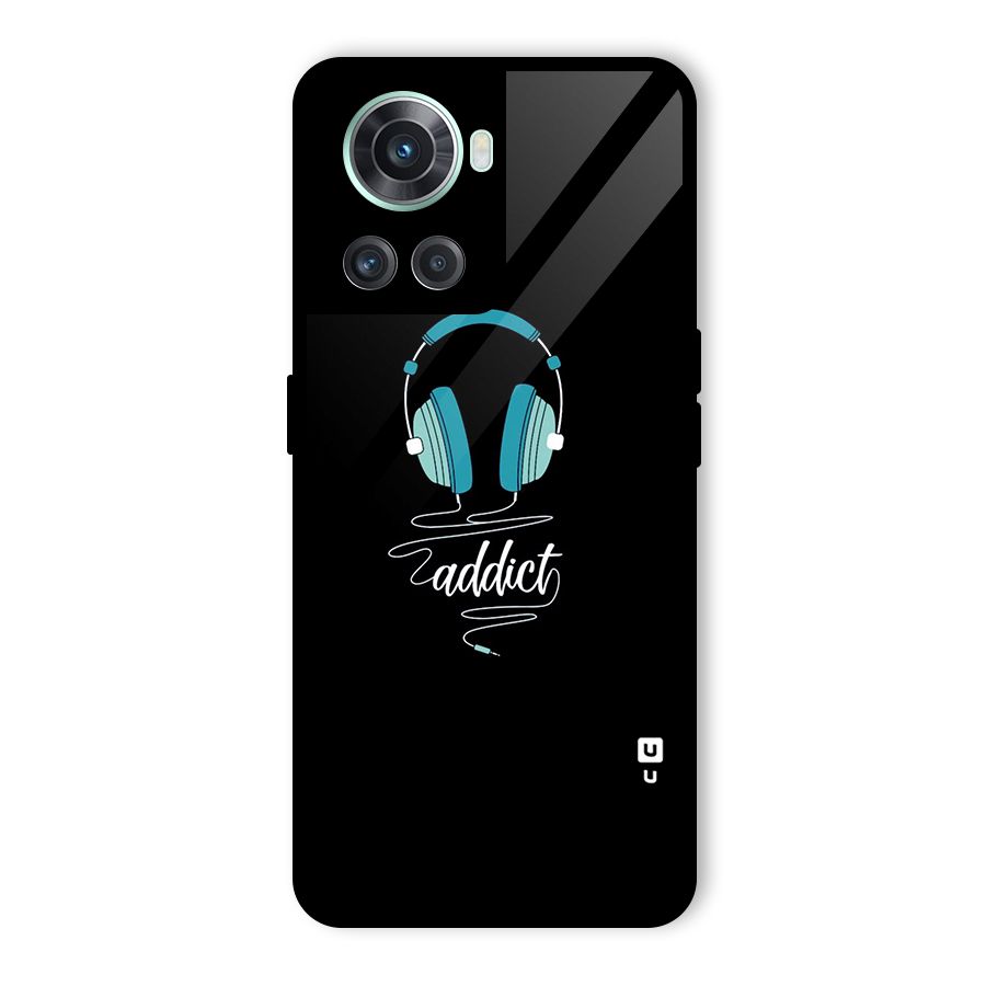 Music Addict Glass Back Case for OnePlus 10R