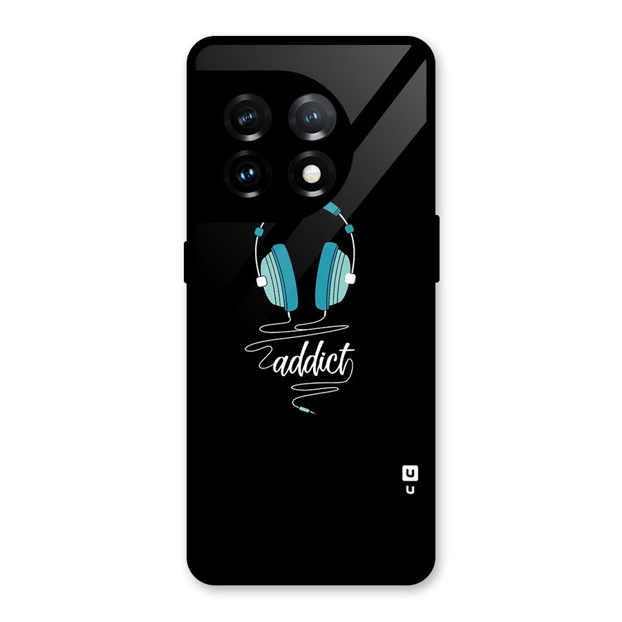 Music Addict Glass Back Case for OnePlus 11