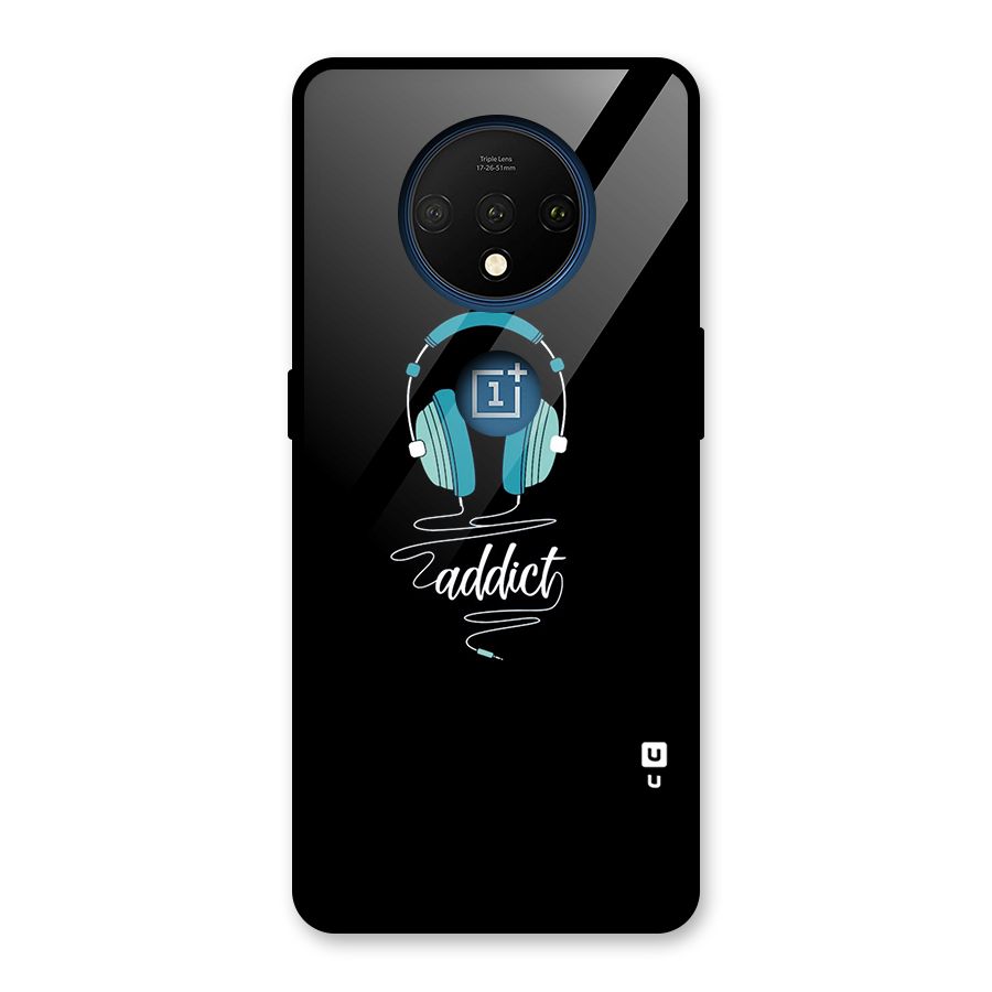 Music Addict Glass Back Case for OnePlus 7T