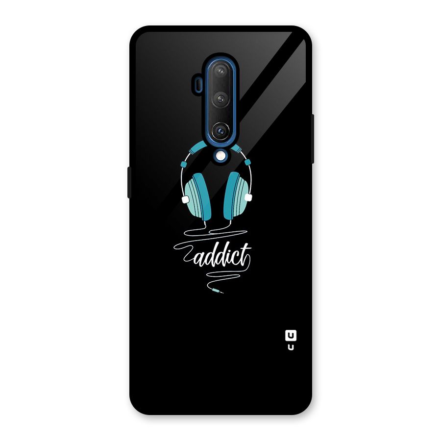 Music Addict Glass Back Case for OnePlus 7T Pro