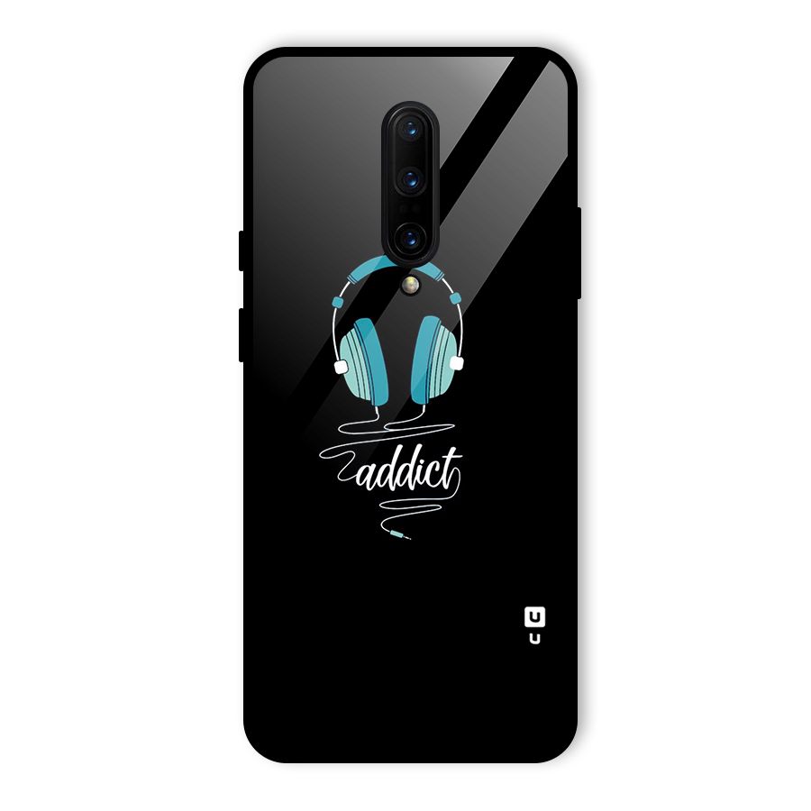 Music Addict Glass Back Case for OnePlus 7 Pro