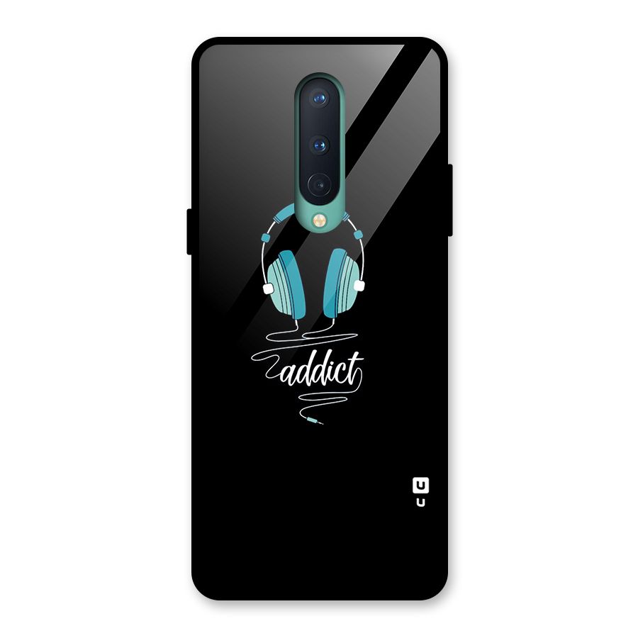 Music Addict Glass Back Case for OnePlus 8