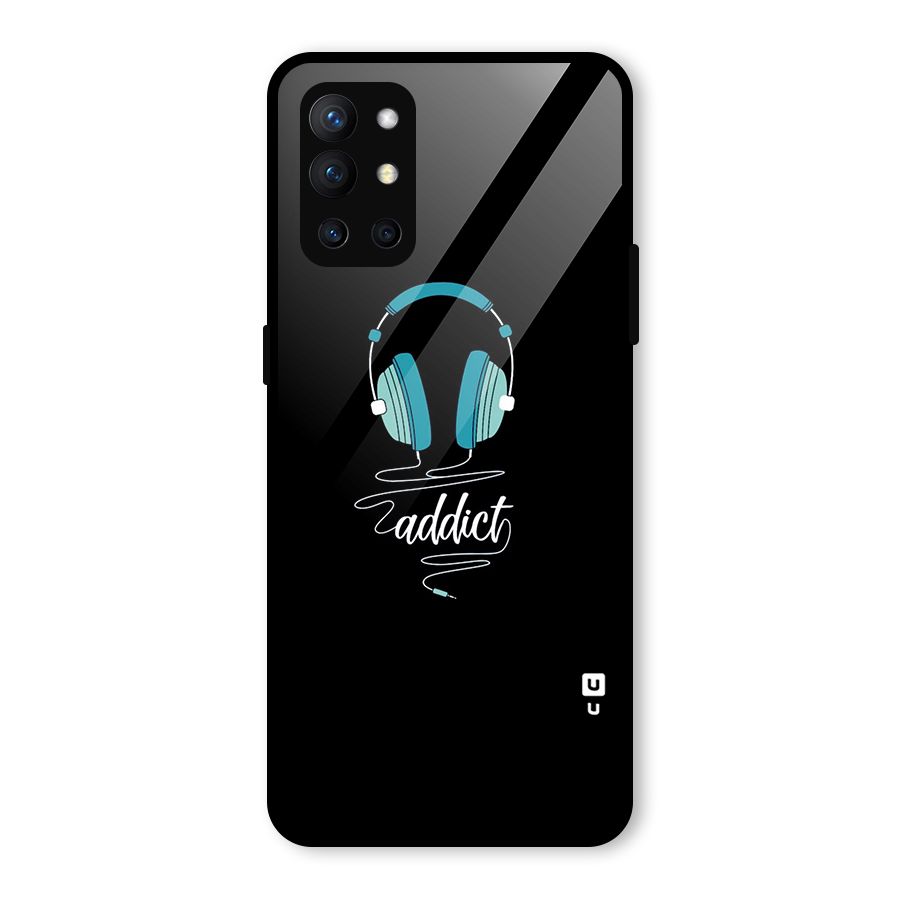 Music Addict Glass Back Case for OnePlus 9R