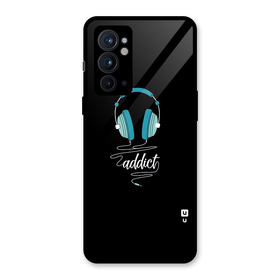 Music Addict Glass Back Case for OnePlus 9RT 5G