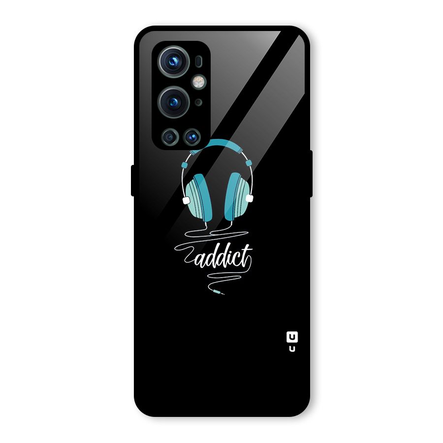 Music Addict Glass Back Case for OnePlus 9 Pro