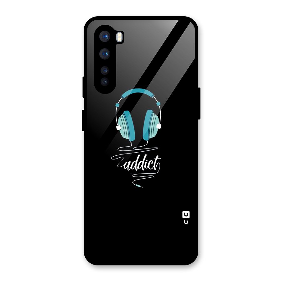 Music Addict Glass Back Case for OnePlus Nord
