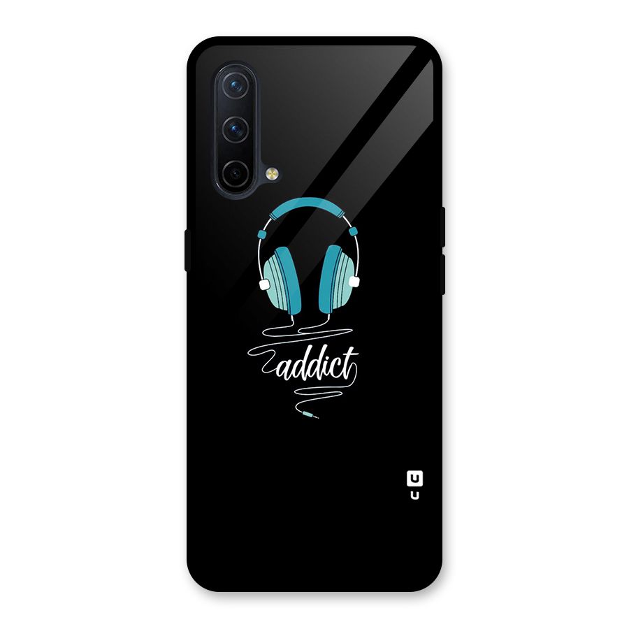 Music Addict Glass Back Case for OnePlus Nord CE 5G