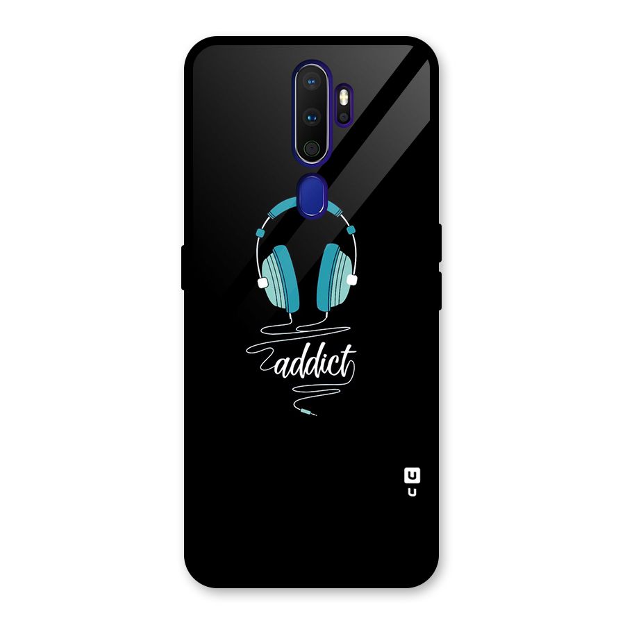 Music Addict Glass Back Case for Oppo A9 (2020)