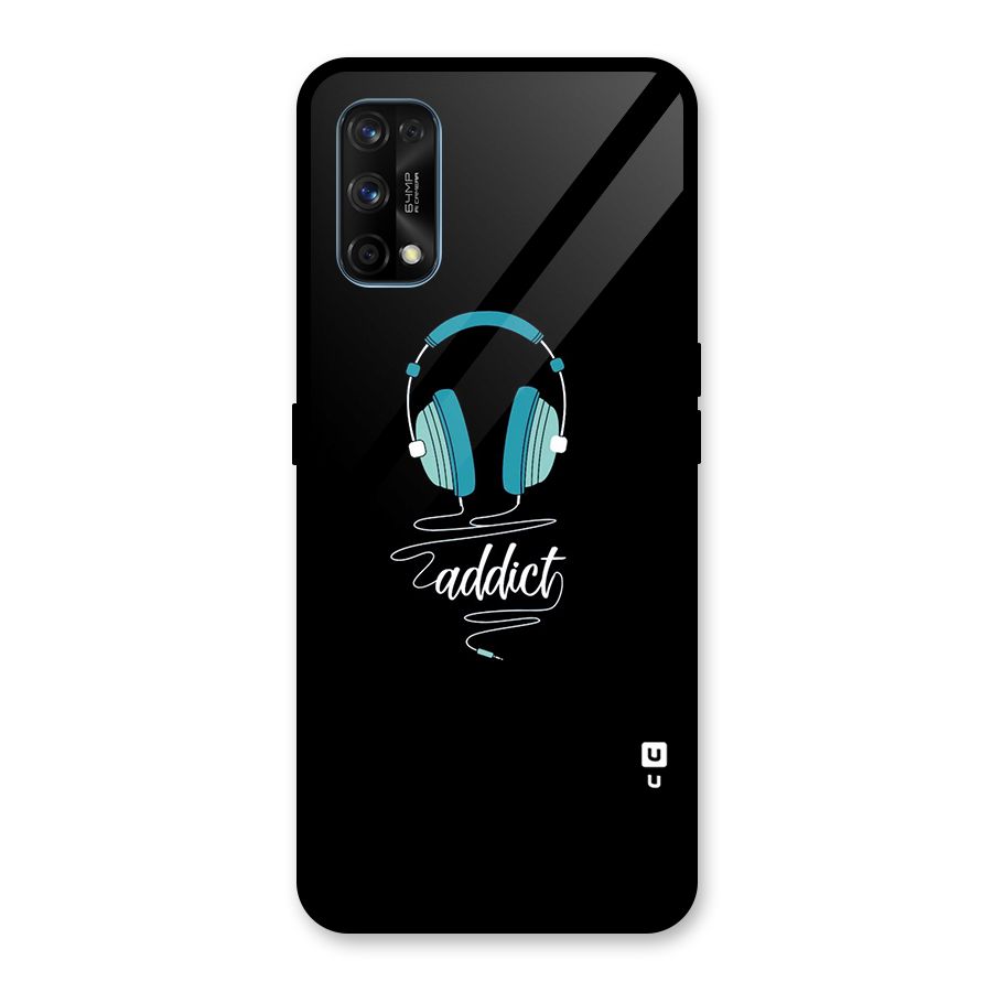 Music Addict Glass Back Case for Realme 7 Pro