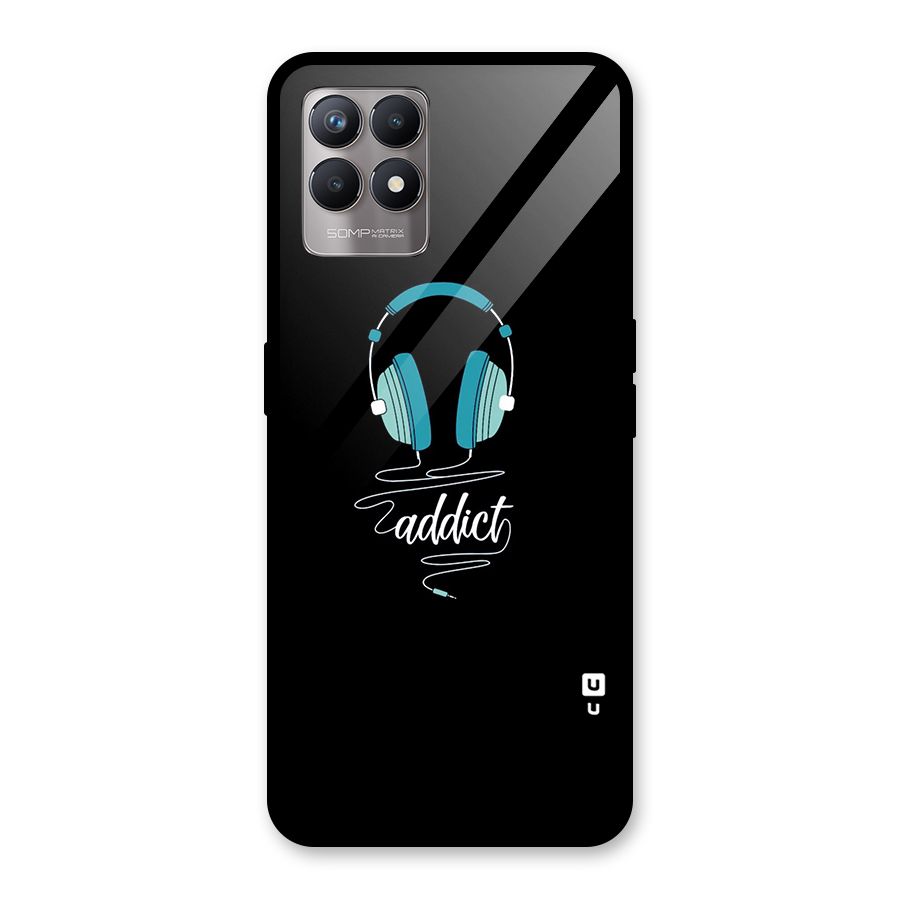 Music Addict Glass Back Case for Realme Narzo 50