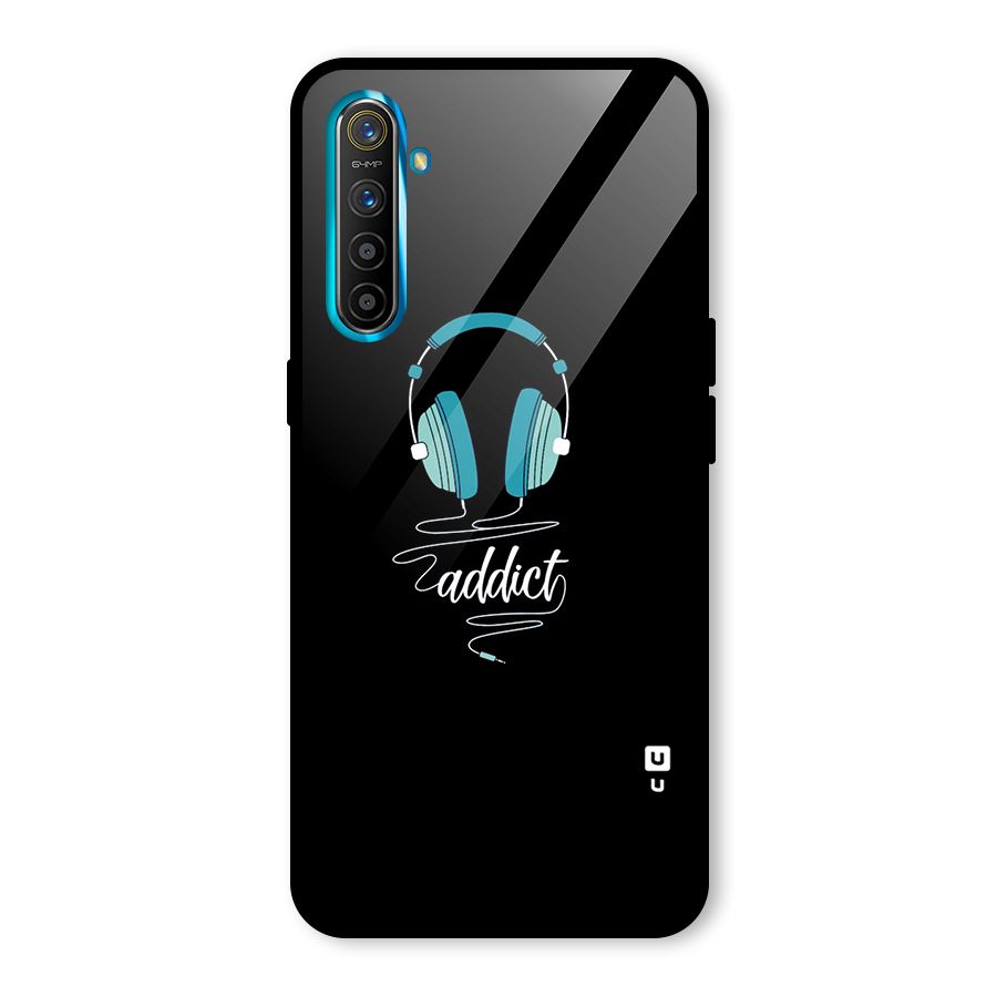 Music Addict Glass Back Case for Realme X2
