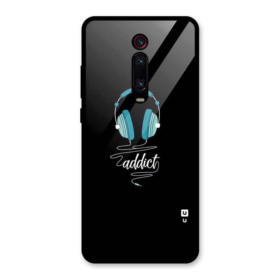 Music Addict Glass Back Case for Redmi K20 Pro