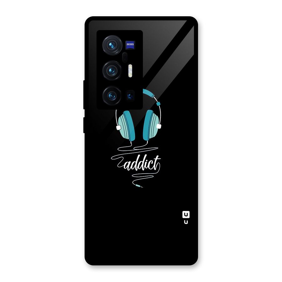 Music Addict Glass Back Case for Vivo X70 Pro Plus