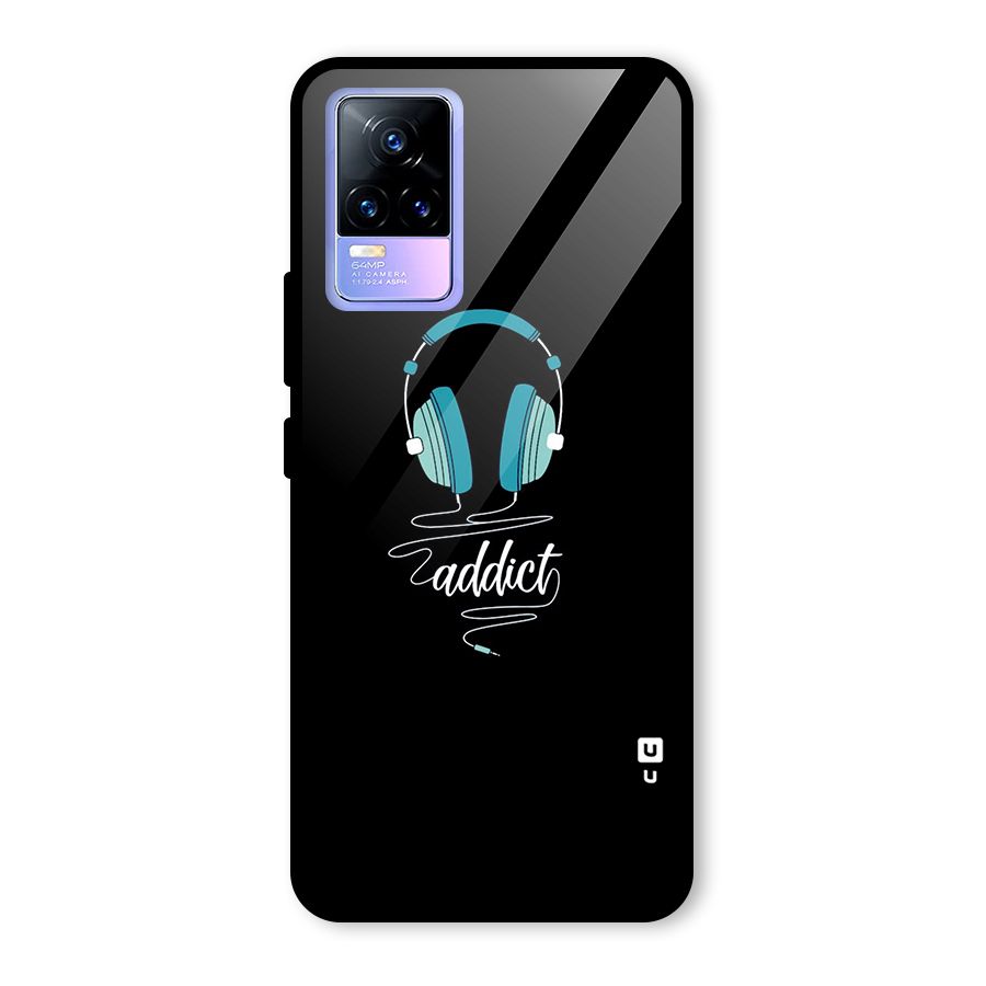 Music Addict Glass Back Case for Vivo Y73