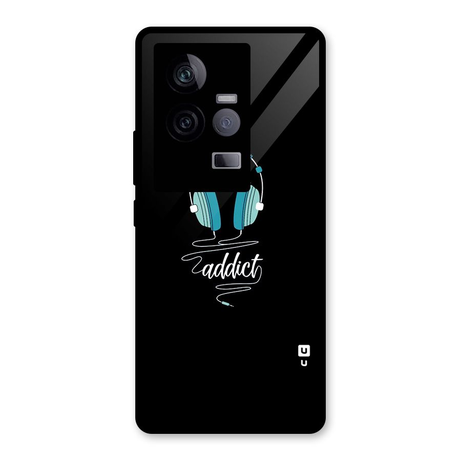 Music Addict Glass Back Case for Vivo iQOO 11 5G