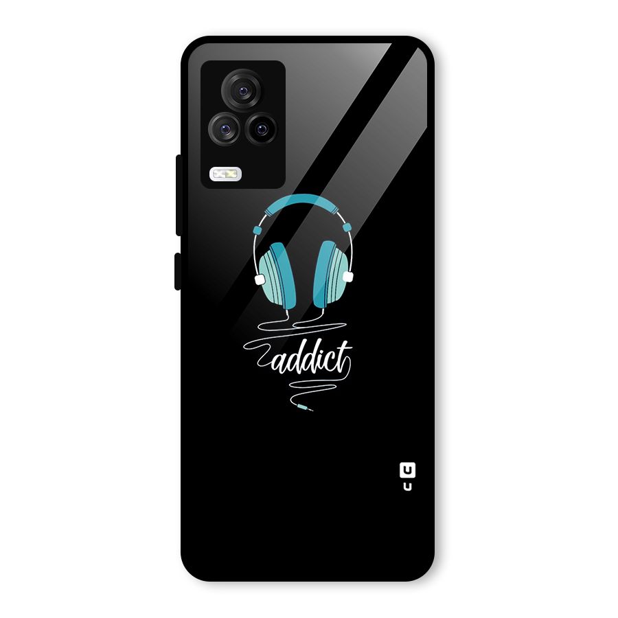 Music Addict Glass Back Case for Vivo iQOO 7 Legend 5G