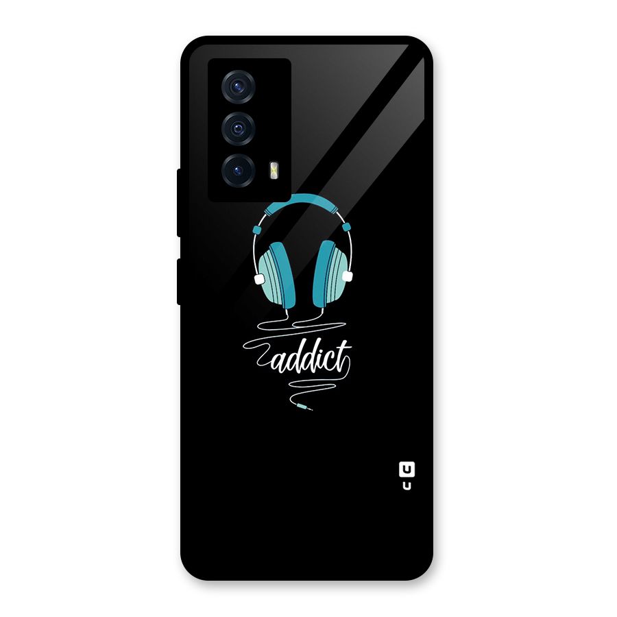 Music Addict Glass Back Case for Vivo iQOO Z5