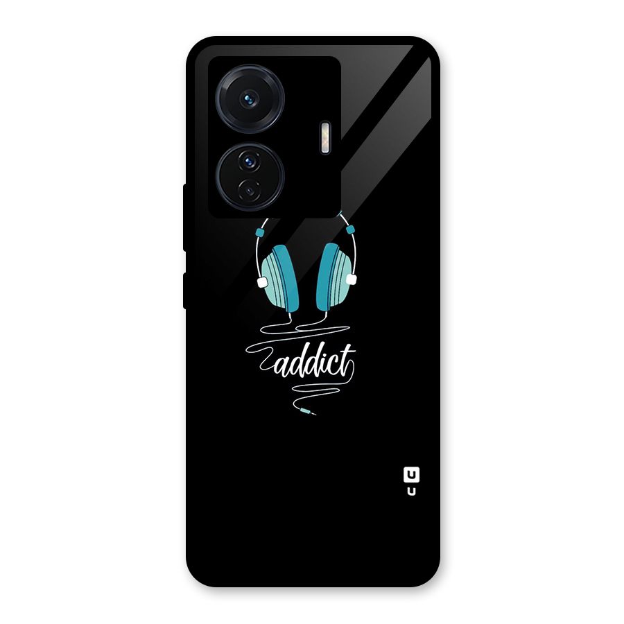 Music Addict Glass Back Case for Vivo iQOO Z6 Pro
