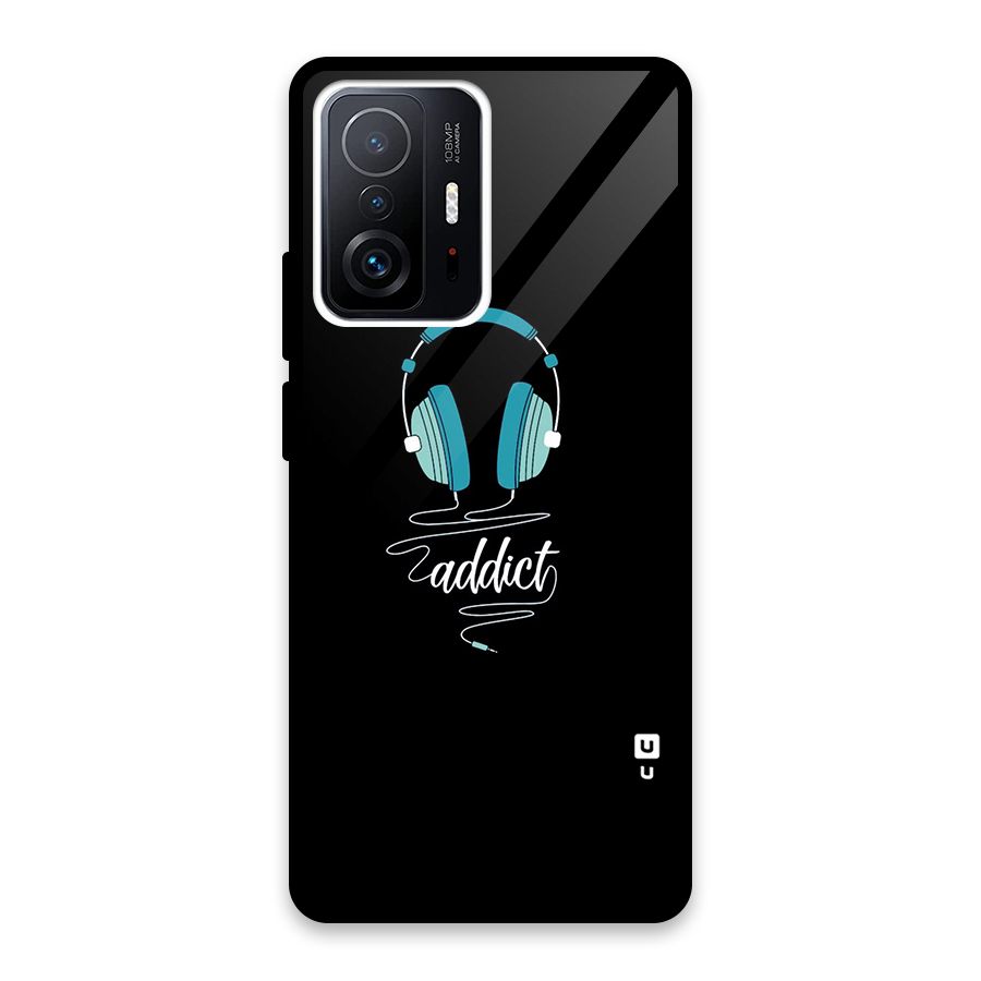 Music Addict Glass Back Case for Xiaomi 11T Pro