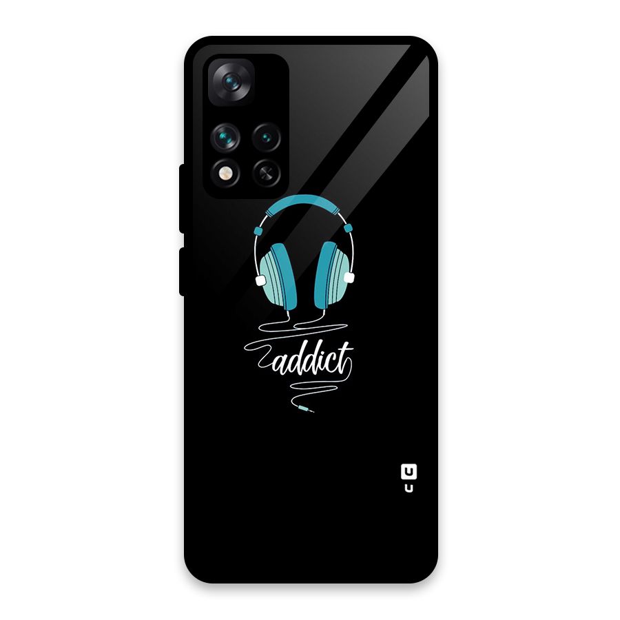 Music Addict Glass Back Case for Xiaomi 11i HyperCharge 5G