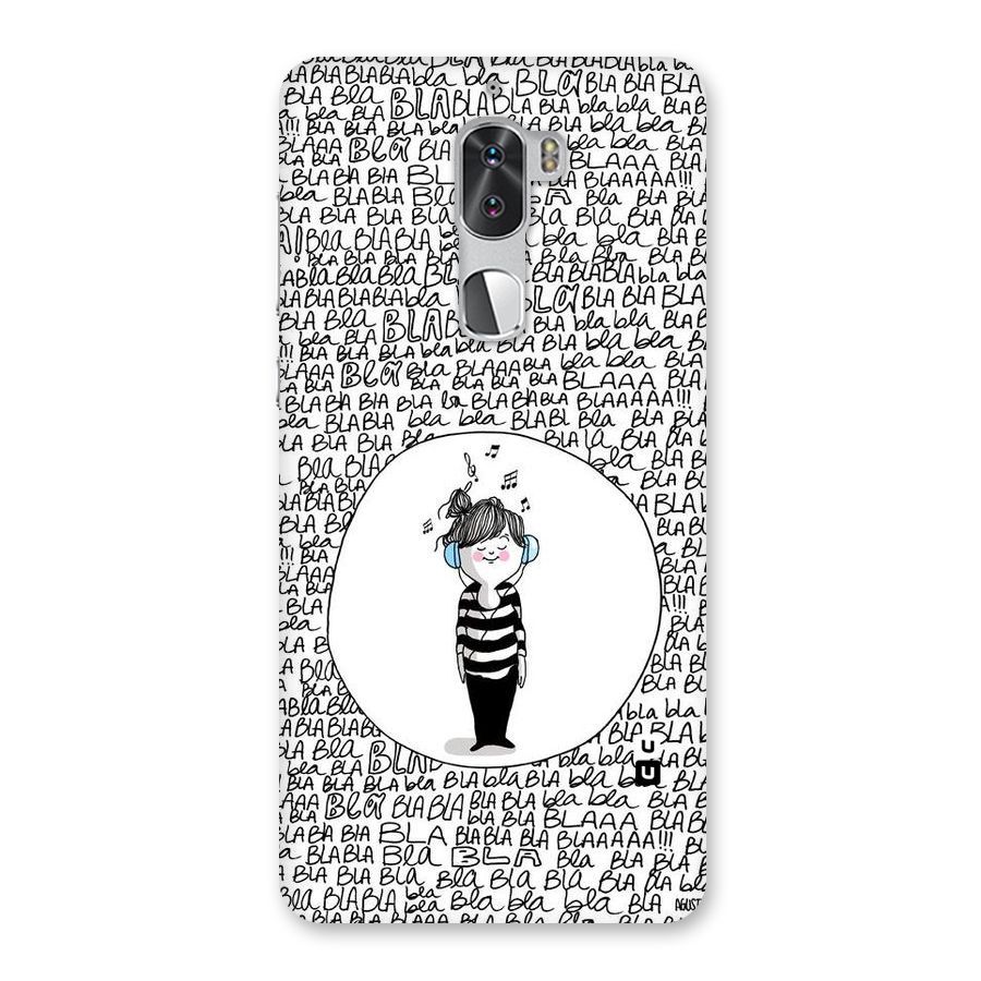 Music And Bla Bla Back Case for Coolpad Cool 1