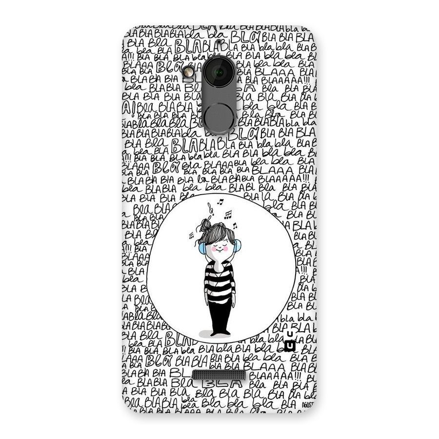 Music And Bla Bla Back Case for Coolpad Note 5