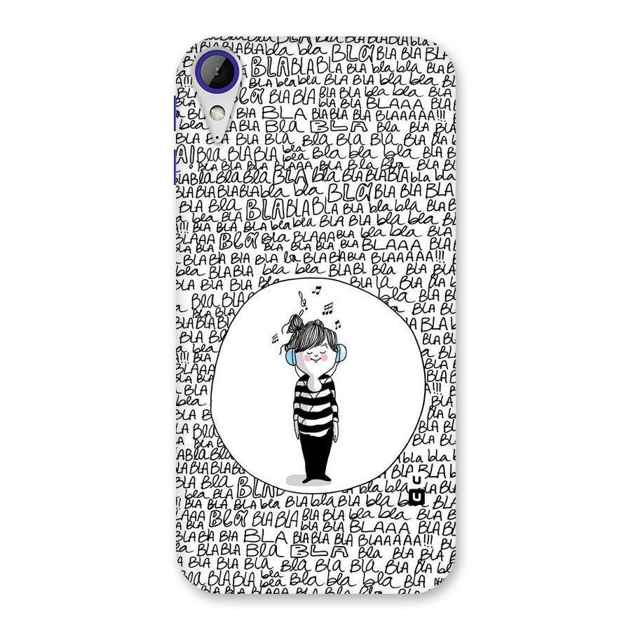 Music And Bla Bla Back Case for Desire 830
