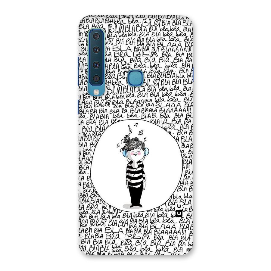Music And Bla Bla Back Case for Galaxy A9 (2018)