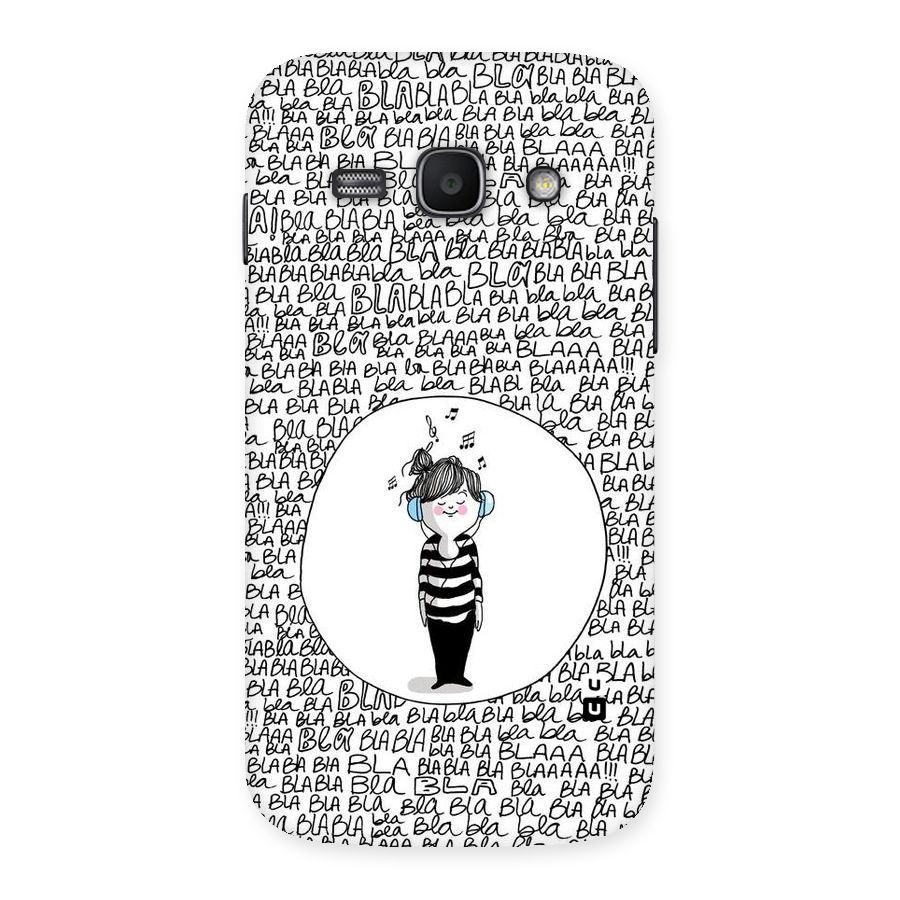 Music And Bla Bla Back Case for Galaxy Ace 3