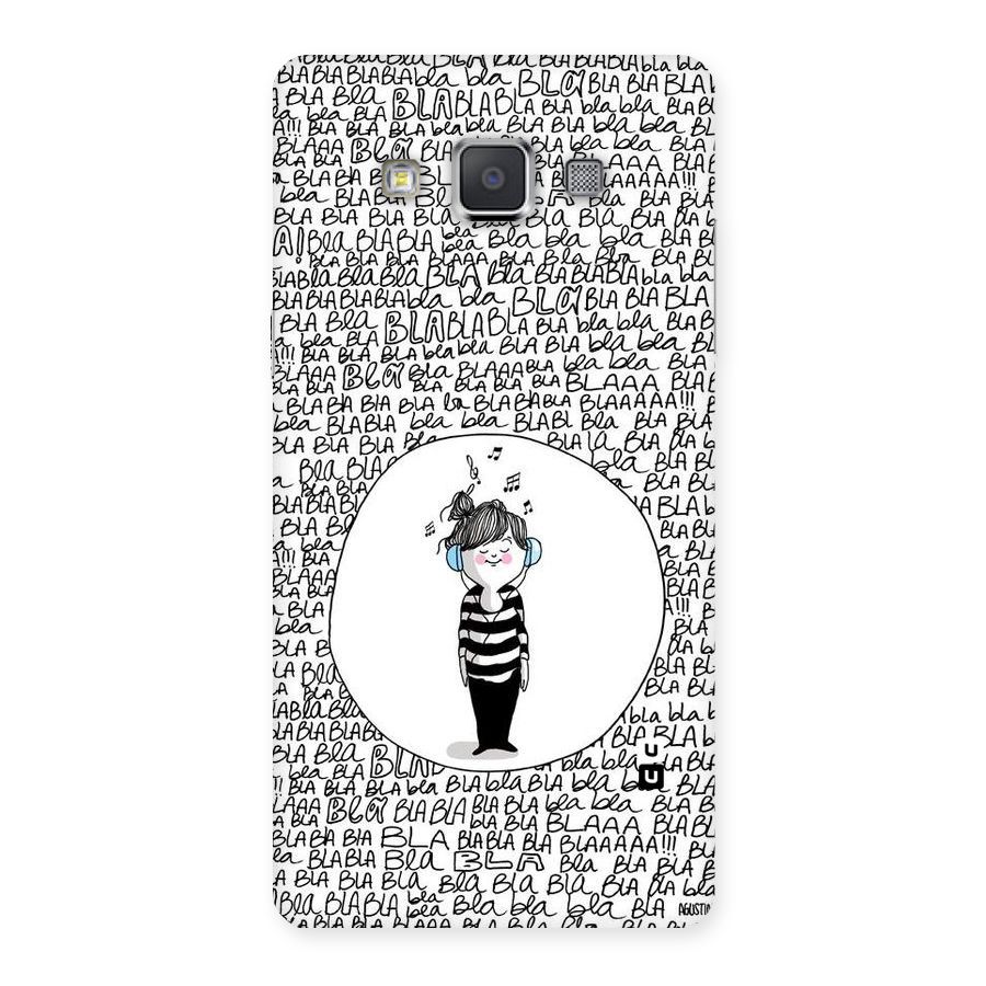 Music And Bla Bla Back Case for Galaxy Grand 3