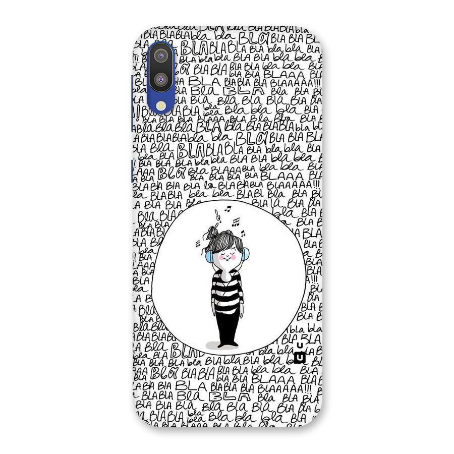 Music And Bla Bla Back Case for Galaxy M10