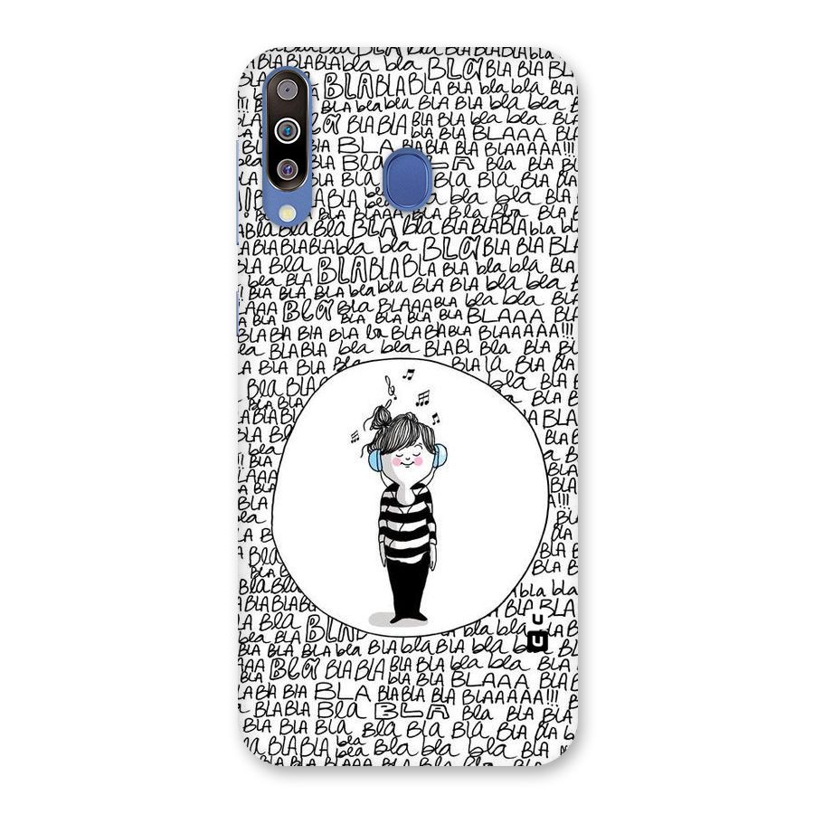 Music And Bla Bla Back Case for Galaxy M30