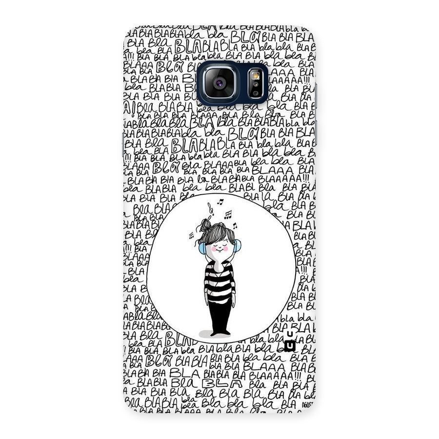 Music And Bla Bla Back Case for Galaxy Note 5