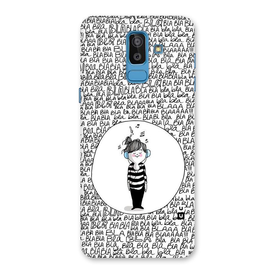 Music And Bla Bla Back Case for Galaxy On8 (2018)