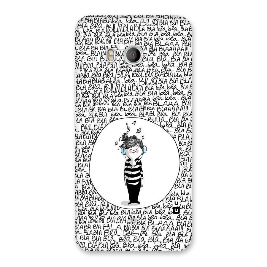 Music And Bla Bla Back Case for HTC U11