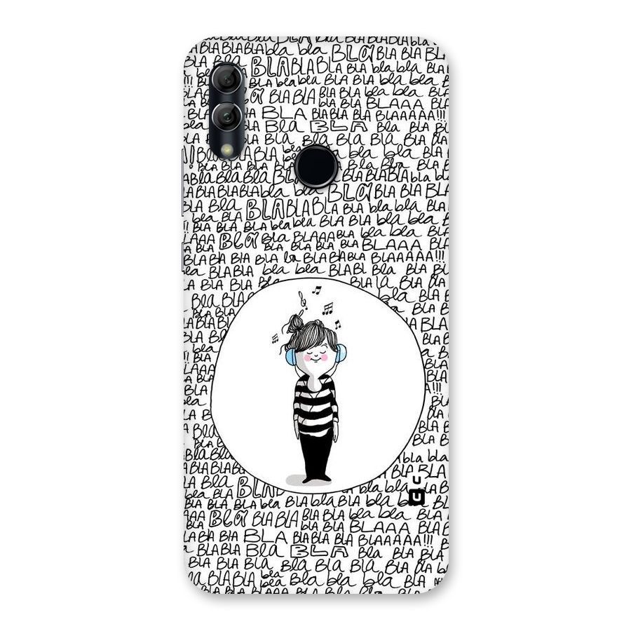 Music And Bla Bla Back Case for Honor 10 Lite