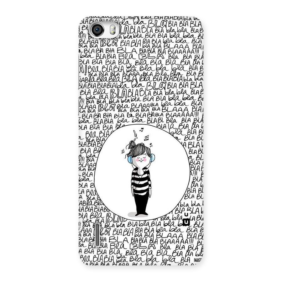 Music And Bla Bla Back Case for Honor 6