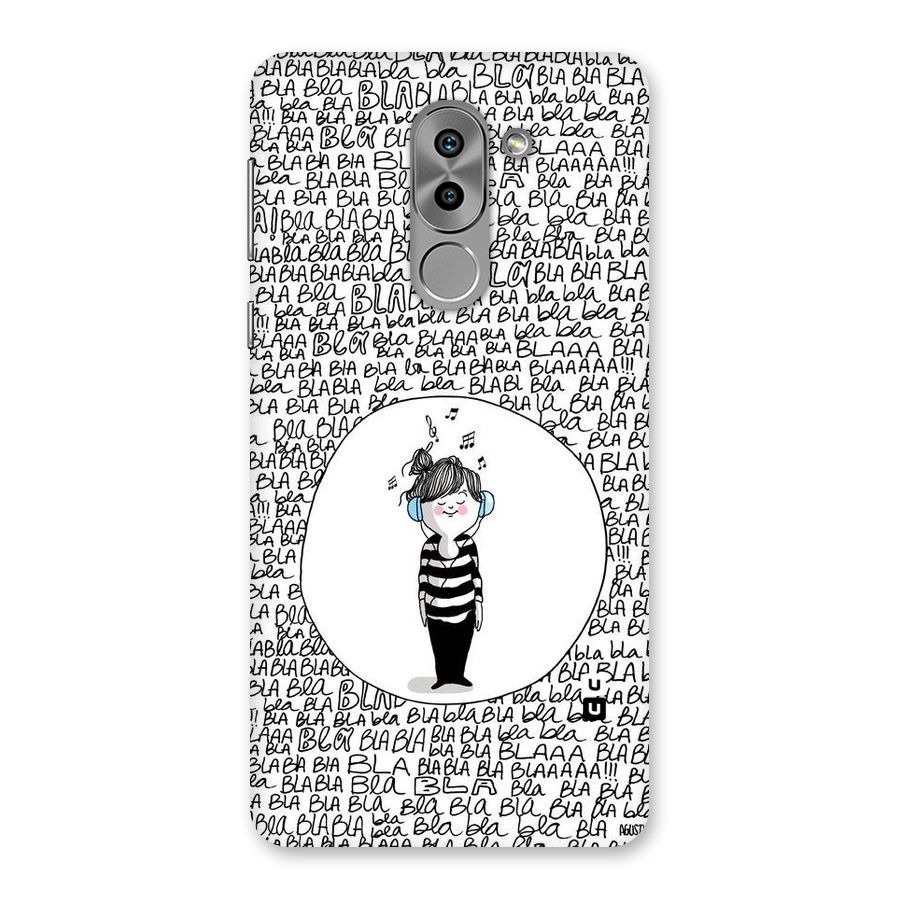 Music And Bla Bla Back Case for Honor 6X