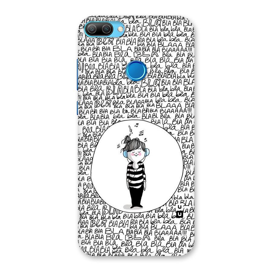 Music And Bla Bla Back Case for Honor 9N
