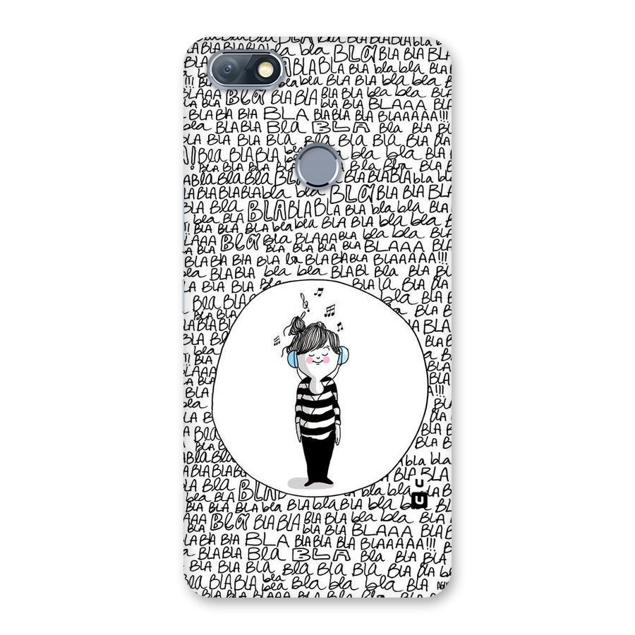 Music And Bla Bla Back Case for Infinix Note 5
