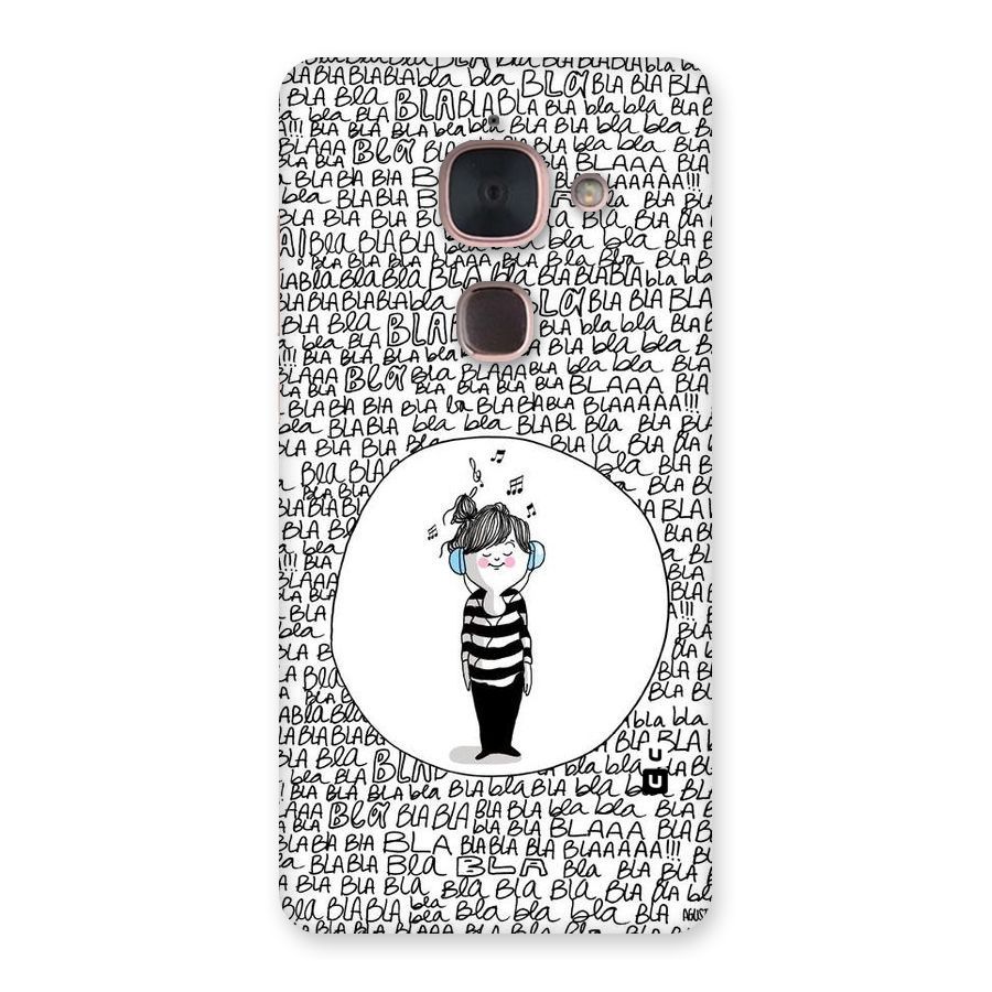 Music And Bla Bla Back Case for Le Max 2