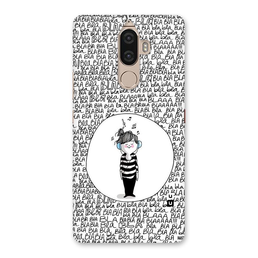 Music And Bla Bla Back Case for Lenovo K8 Note