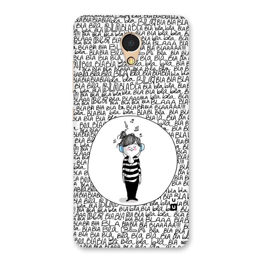 Music And Bla Bla Back Case for Lenovo P2