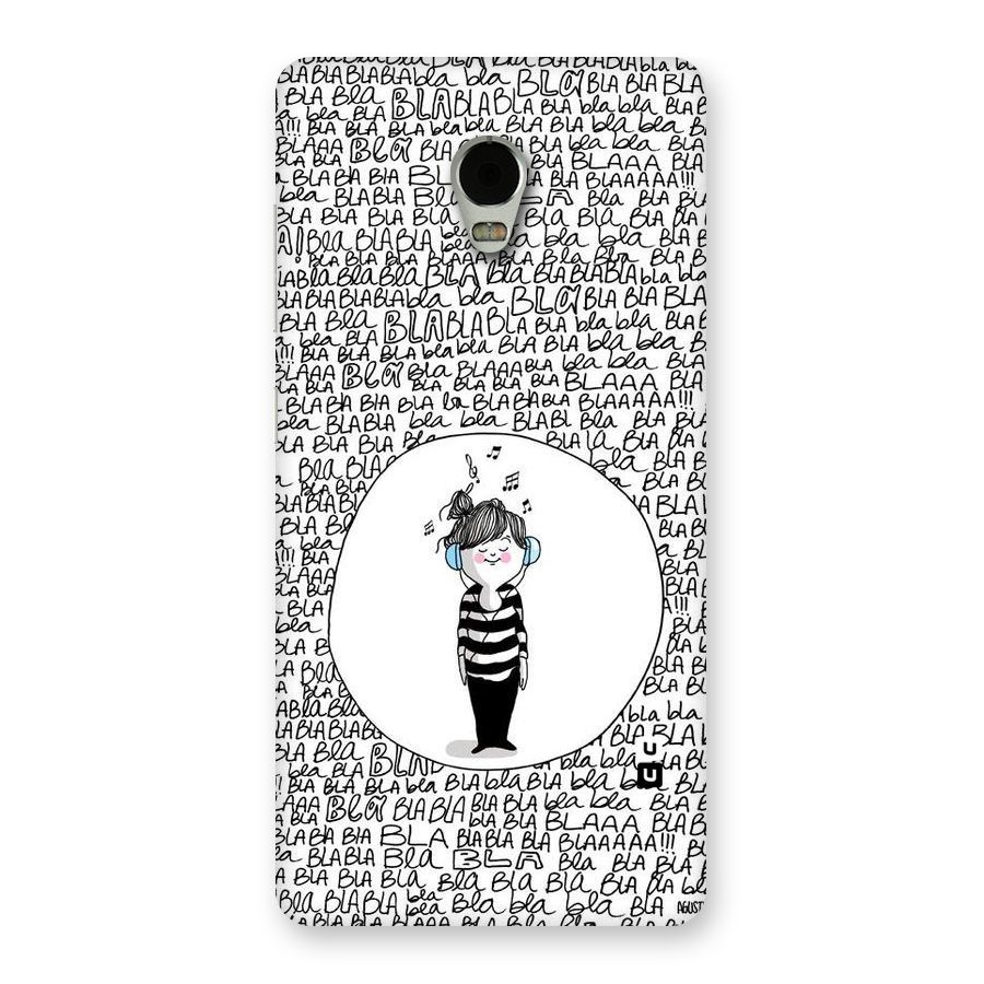 Music And Bla Bla Back Case for Lenovo Vibe P1