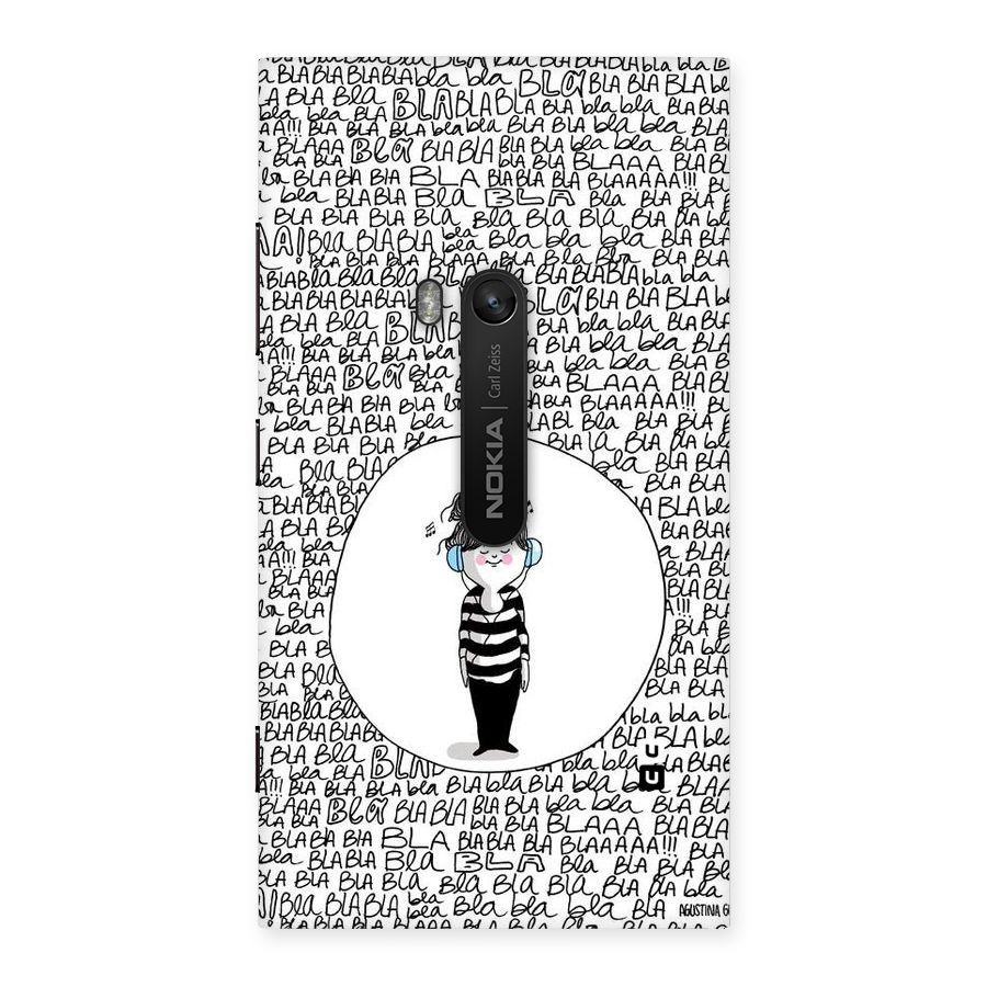 Music And Bla Bla Back Case for Lumia 920